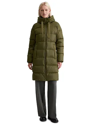 MARC O'POLO | Daunensteppmantel | olive